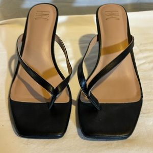 INC black dress sandals